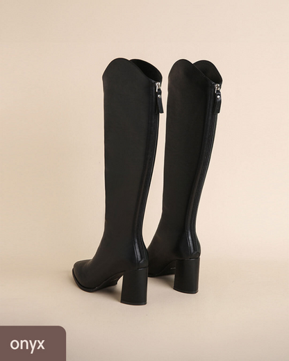 Merel Cowboy Knee Boots